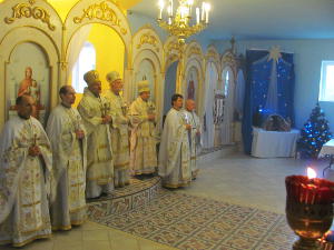 Christmas  in Kyiv, Ukraine, in theTemple of Transfiguration of the Lord