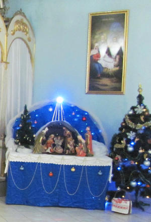 Рождество Христово  в храме Преображения Господня